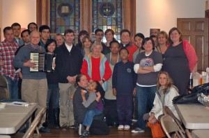 Thanksgiving 2010 with Councilman Levin